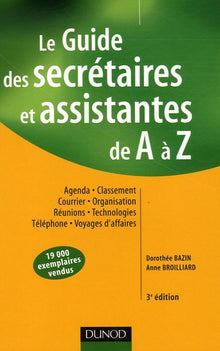 Le Guide des secrétaires et assistantes de A à Z