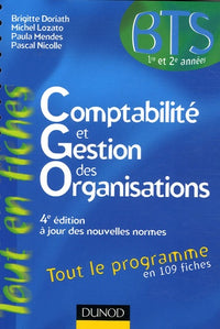 Comptabilité et gestion des organisations BTS 1e et 2e années