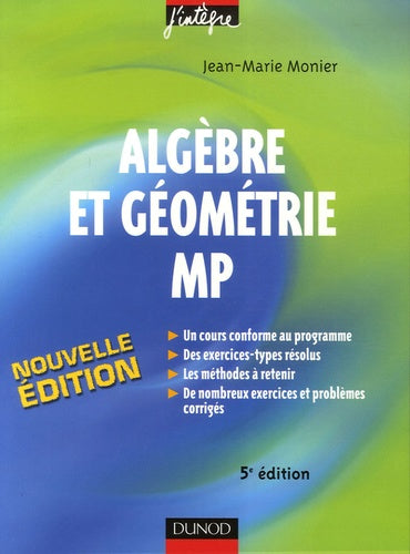 Algèbre et géométrie MP