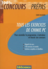 Tous les exercices de chimie PC