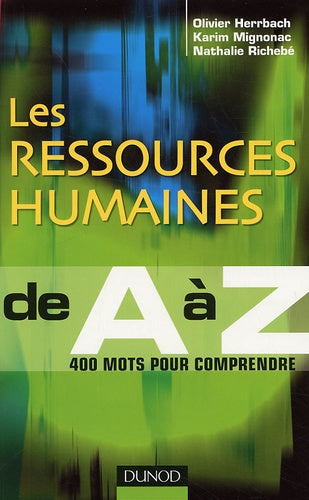 Les ressources humaines de A à Z