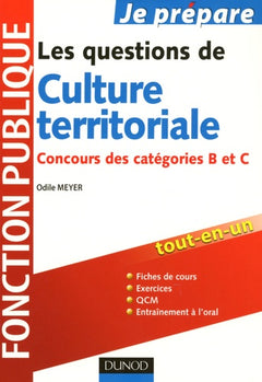 Les questions de culture territoriale: Concours des catégories B et C