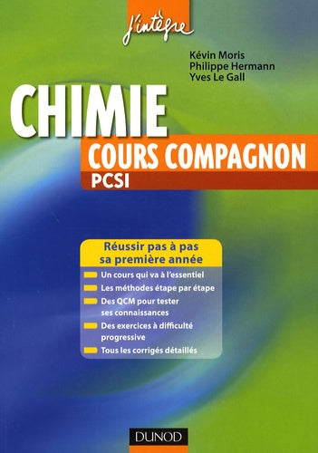 Chimie cours compagnon PCSI