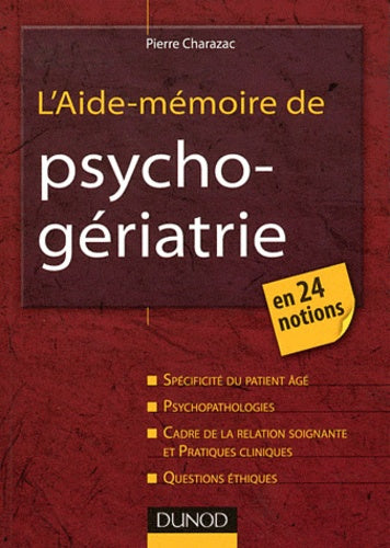 L'aide-mémoire de psycho-gériatrie