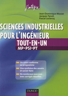 Sciences industrielles pour l'ingénieur tout-en-un MP-PSI-PT