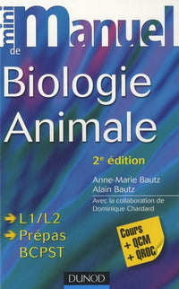 Mini manuel de biologie animale