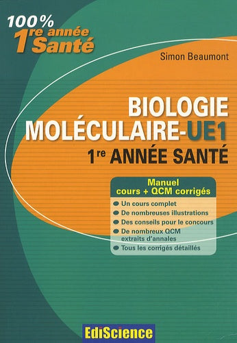 Biologie moléculaire UE1: 1e année santé