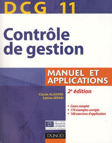 DCG 11 Contrôle de gestion