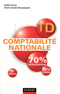 TD de comptabilité nationale: Manuel et exercices corrigés