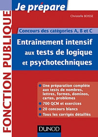 Entraînement intensif aux tests de logique et psychotechniques