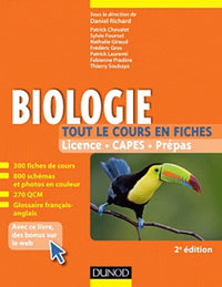 Biologie Licence CAPES Prépas: Tout le cours en fiches