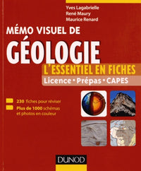 Memo visuel de géologie: L'essentiel en fiches