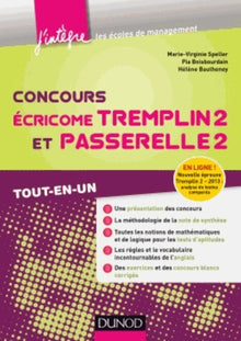 Concours écricome tremplin 2 et passerelle 2: Tout en un