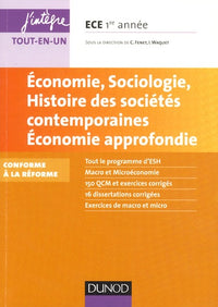 Economie, sociologie, histoire des sociétés contemporaines, économie approfondie