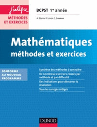 Mathématiques BCPST 1re année: Méthodes et exercices