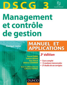 DSCG3 Management et contrôle de gestion