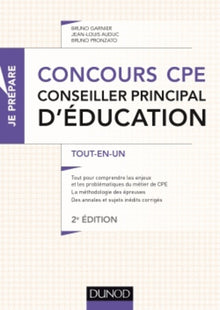 Concours CPE, conseiller principal d'éducation