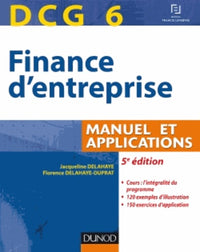 Finance d'entreprise, DCG 6