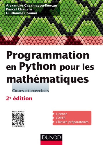 Programmation en Python pour les mathématiques - 2e éd.