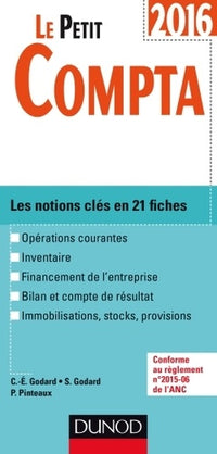 Le petit compta: Les notions clés en 21 fiches