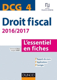DCG 4 Droit fiscal: L'essentiel en fiches