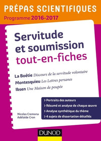Servitude et Soumission tout-en-fiches