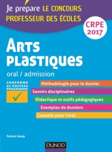 Arts plastiques Professeur des écoles CRPE: Oral / admission