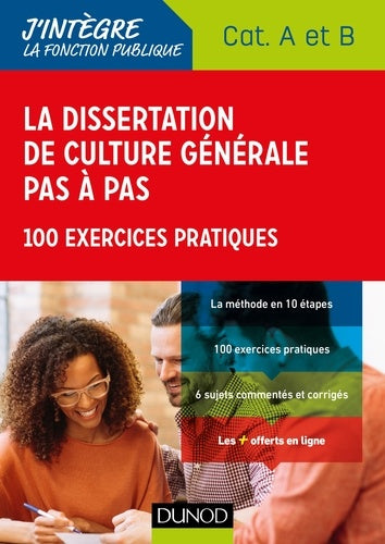 La dissertation de culture générale pas à pas: 100 exercices pratiques