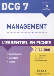 DCG 7 - Management - L'essentiel en fiches