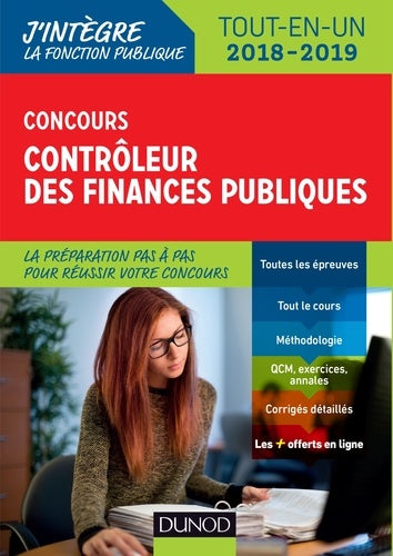 Concours Contrôleur des finances publiques - Tout-en-un - 2018-2019