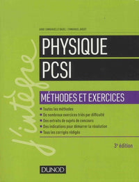 Physique Méthodes et exercices PCSI