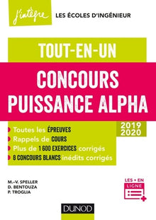 Concours Puissance Alpha - Tout-en-un - 2019-2020