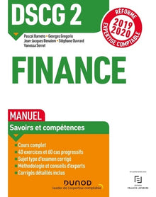 DSCG 2 Finance - Manuel - Réforme 2019-2020