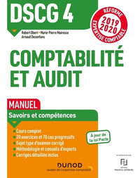 DSCG 4 Comptabilité et audit - Manuel - Réforme 2019-2020