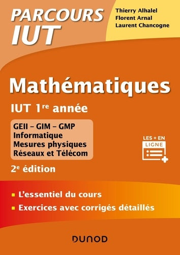 Mathématiques IUT 1re année - 2e éd.