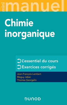 Mini manuel de Chimie inorganique