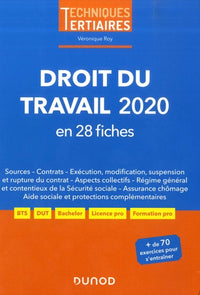 Droit du travail 2020 en 28 fiches (2020)