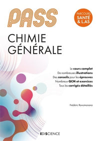 PASS Chimie générale - Manuel