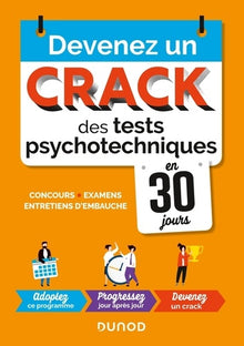 Devenez un crack des tests psychotechniques en 30 jours