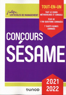 Concours Sésame 2021-2022 - Tout-en-un
