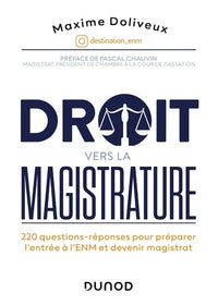 Droit vers la magistrature