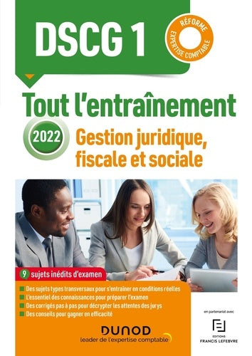DSCG 1 - Gestion juridique, fiscale et sociale 2022