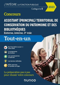Concours Assistant (principal) territorial de conservation du patrimoine et des bibliothèques - 2023: Tout en un - Concours 2023 (2023)