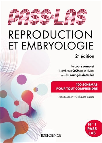 Reproduction et Embryologie 2e éd.