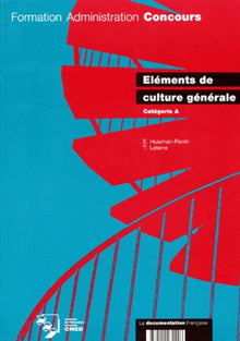 Eléments de culture générale, catégorie A