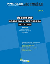 Rédacteur-rédacteur principal 2e classe
