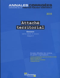 Attaché territorial 2016