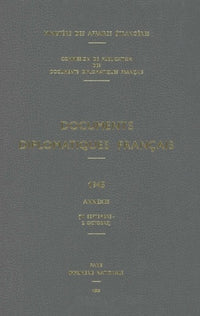 Documents diplomatiques français