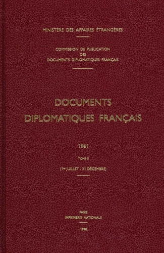 Documents diplomatiques français