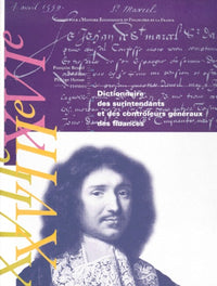 Dictionnaire des surintendants et contrôleurs généraux des finances